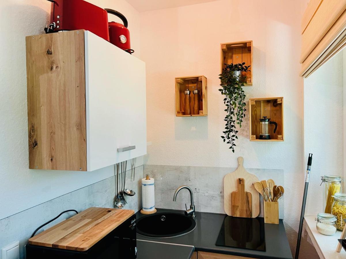 Ferienwohnung An Der Stadtmauer Und Turmblick Lugde Bagian luar foto